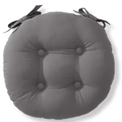 Becquet Galette de chaise ronde - lot de 2< Rideau Et Déco Textile|Décoration Textile Unie