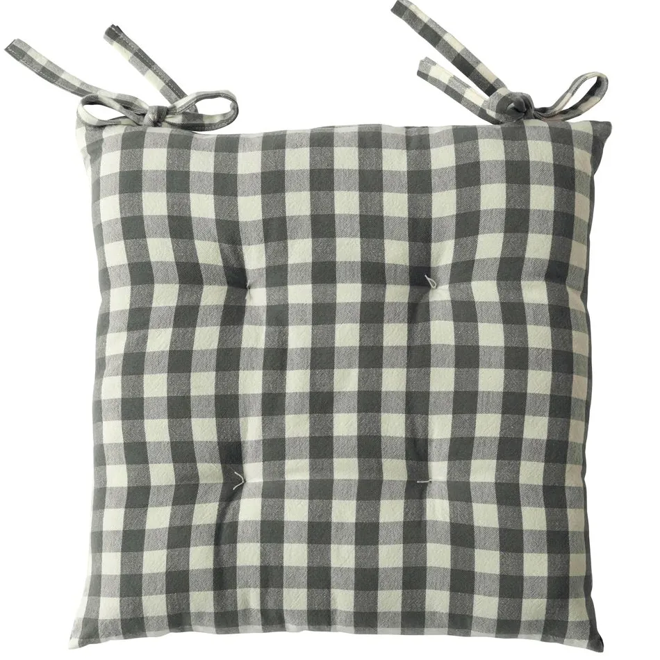 Becquet Galette de chaise vichy – lot de 2< Galette De Chaise, Housse De Chaise|Galette, Housse De Chaise
