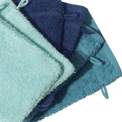 Becquet Gants de toilette unis - Lot de 6< Serviette De Bain Unie|Peignoir De Bain Adulte