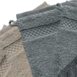 Becquet Gants de toilette unis Airdrop® - Lot de 6< Serviette De Bain Unie|Les Matières