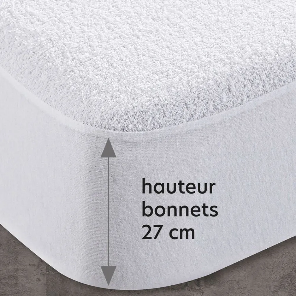 Becquet Housse alèse Bouclette Proneem ANTIACARIEN - IMPERMÉABLE - ULTRA-RESPIRANT< Les Matières|Protection Literie