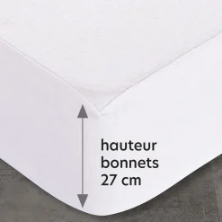 Becquet Housse alèse Coton Jersey IMPERMÉABLE standard< Les Matières|Protection Literie