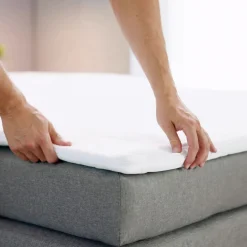 Becquet Housse alèse Jersey pour surmatelas - INTÉGRALE - EXTENSIBLE< Les Matières|Protection Literie
