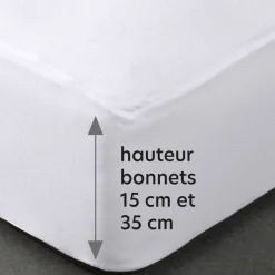 Becquet Housse alèse molleton Essential - TRIPLE PROTECTION< Les Matières|Protection Literie