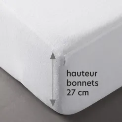 Becquet Housse alèse molleton IRRETREX ANTIACARIEN - imperméable - respirante< Les Matières|Protection Literie