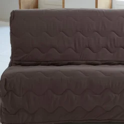Becquet Housse BZ suédine< Rideau Et Déco Textile|Décoration Textile Unie