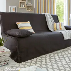Becquet Housse clic-clac et BZ matelassée< Décoration Textile Unie|Housse De Canapé, Housse De Fauteuil