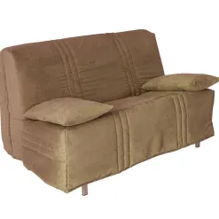 Becquet Housse clic-clac et BZ toucher peau de pêche< Rideau Et Déco Textile|Housse De Canapé, Housse De Fauteuil