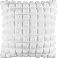 Becquet Housse coussin et coussin polochon imitation fourrure matelassée< Rideau Et Déco Textile|Coussin, Housse De Coussin