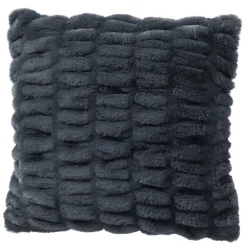 Becquet Housse coussin imitation fourrure à relief< Rideau Et Déco Textile|Coussin, Housse De Coussin