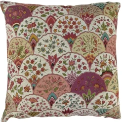 Becquet Housse coussin motif perse< Rideau Et Déco Textile|Coussin, Housse De Coussin