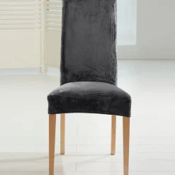 Becquet Housse de chaise bi-extensible microfibre< Décoration Textile Unie|Galette De Chaise, Housse De Chaise