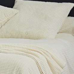 Becquet Housse de coussin et jeté de lit tufté velours - CRÉATION< Décoration Textile Unie|Plaid