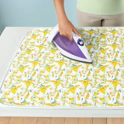 Becquet Housse de table à repasser ou nappe de repassage 5 épaisseurs motif floral - CRÉATION< Entretien Du Linge Et Repassage