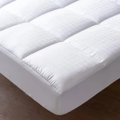 Becquet Housse Surmatelas Satin - Création - ANTI BACTÉRIEN - CONFORT HÔTELIER< Surmatelas|Les Matières