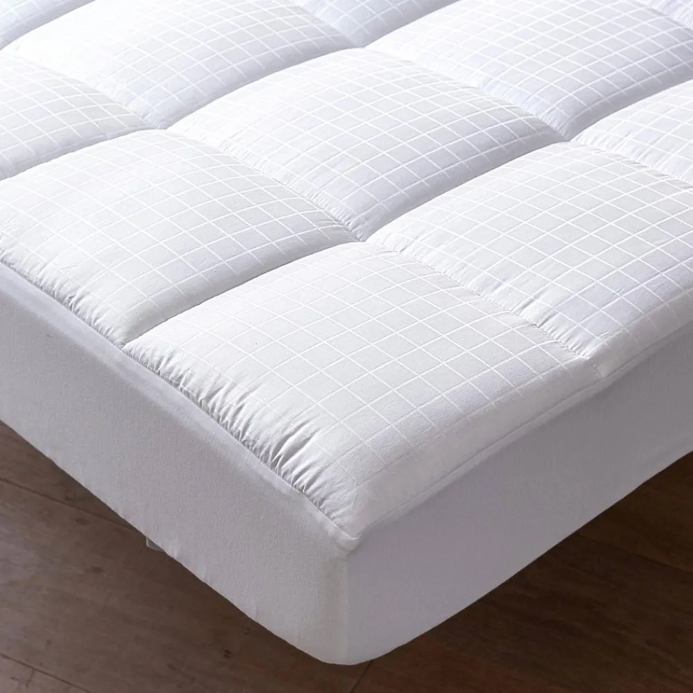 Becquet Housse Surmatelas Satin - Création - ANTI BACTÉRIEN - CONFORT HÔTELIER< Surmatelas|Les Matières