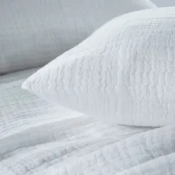 Becquet Jeté de lit en double gaze de coton - 280 g/m²< Les Matières|Plaid