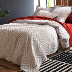 Becquet Jeté de lit jacquard motif géométrique< Les Matières|Boutis, Jeté De Lit, Couvre Lit