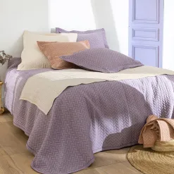 Becquet Jeté de lit motif chevrons - 420 g/m²< Les Matières|Boutis, Jeté De Lit, Couvre Lit