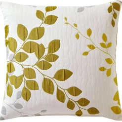 Becquet Jeté de lit tissé jacquard motif végétal< Les Matières|Boutis, Jeté De Lit, Couvre Lit