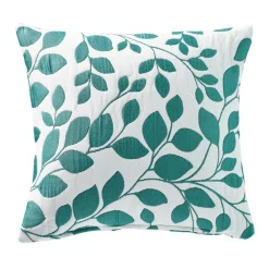 Becquet Jeté de lit tissé jacquard motif végétal< Les Matières|Boutis, Jeté De Lit, Couvre Lit