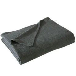 Becquet Jeté uni tissage relief - CRÉATION< Rideau Et Déco Textile|Décoration Textile Unie