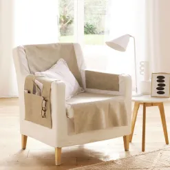 Becquet Jeté universel en velours ras - CRÉATION< Rideau Et Déco Textile|Jeté De Canapé, Jeté De Fauteuil