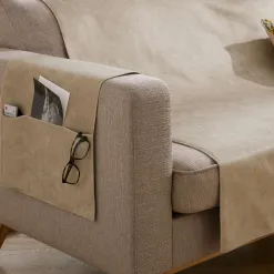 Becquet Jeté universel en velours ras - CRÉATION< Rideau Et Déco Textile|Jeté De Canapé, Jeté De Fauteuil