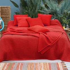 Becquet Jetés nid-d'abeilles< Rideau Et Déco Textile|Jeté De Canapé, Jeté De Fauteuil