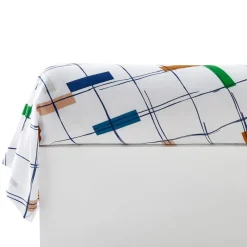Becquet Linge de lit à carreaux - CRÉATION<Enfant Linge De Lit Ado, Housse De Couette|Linge De Lit Fantaisie, Linge De Lit Brodé