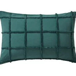 Becquet Linge de lit à carreaux tuftés - CRÉATION< Housse De Couette