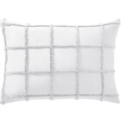 Becquet Linge de lit à carreaux tuftés - CRÉATION< Housse De Couette