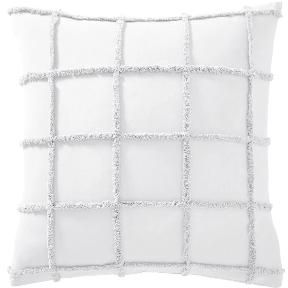 Becquet Linge de lit à carreaux tuftés - CRÉATION< Housse De Couette|Linge De Lit Fantaisie, Linge De Lit Brodé