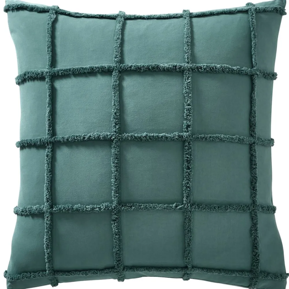 Becquet Linge de lit à carreaux tuftés - CRÉATION< Housse De Couette|Linge De Lit Fantaisie, Linge De Lit Brodé