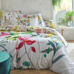 Becquet Linge de lit à fleurs - CRÉATION< Housse De Couette|Linge De Lit Fantaisie, Linge De Lit Brodé