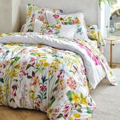 Becquet Linge de lit à fleurs - CRÉATION< Housse De Couette|Linge De Lit Fantaisie, Linge De Lit Brodé
