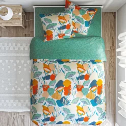 Becquet Linge de lit à fleurs - CRÉATION<Enfant Linge De Lit Ado, Housse De Couette|Housse De Couette