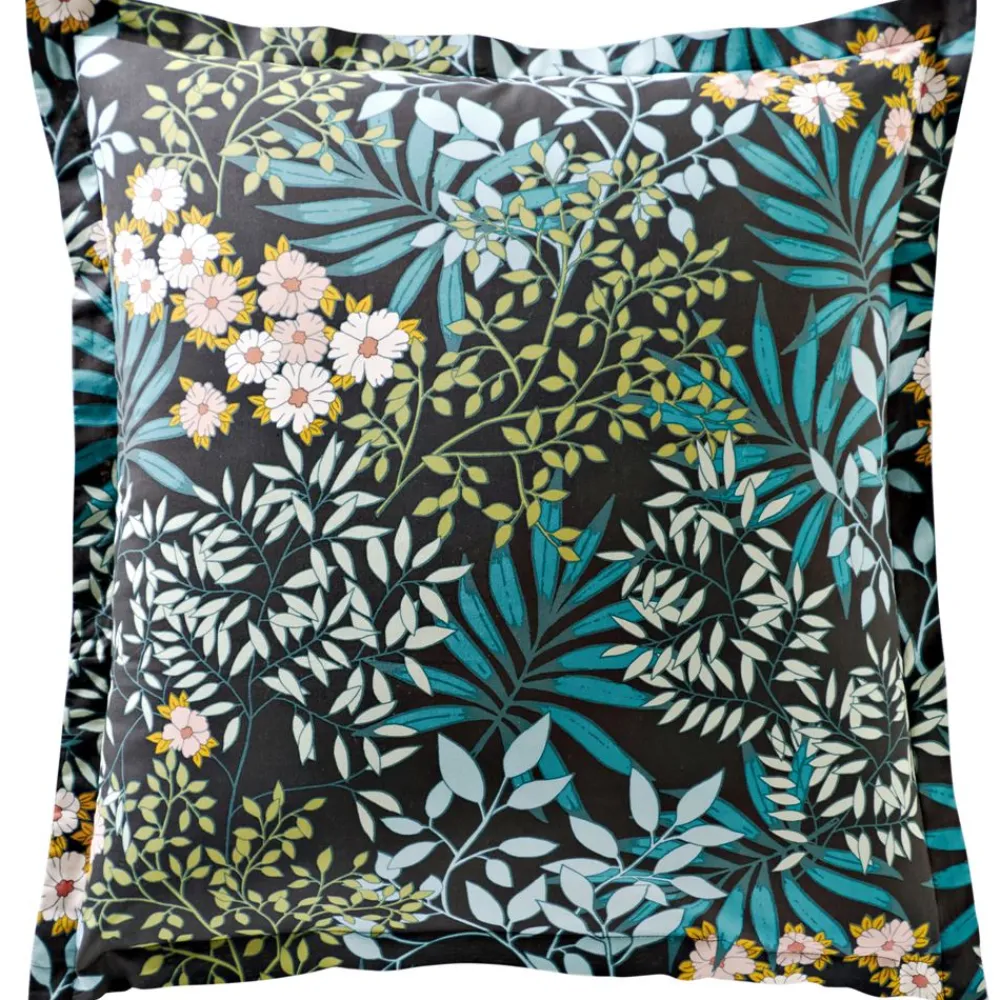 Becquet Linge de lit à fleurs colorées - CRÉATION< Les Matières