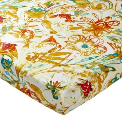 Becquet Linge de lit à fleurs et multicolore - CRÉATION< Housse De Couette|Linge De Lit Fantaisie, Linge De Lit Brodé