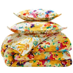 Becquet Linge de lit à fleurs et multicolore - CRÉATION< Housse De Couette|Linge De Lit Fantaisie, Linge De Lit Brodé