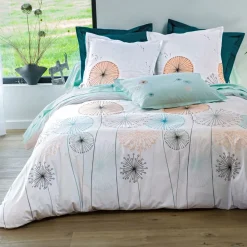 Becquet Linge de lit à fleurs stylisées - CRÉATION<Enfant Linge De Lit Ado, Housse De Couette|Les Matières