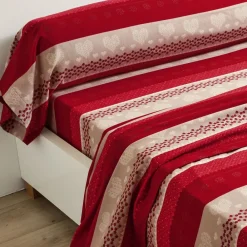 Becquet Linge de lit à motifs cœurs< Les Matières|Housse De Couette