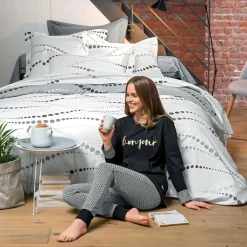 Becquet Linge de lit à pois - CRÉATION<Enfant Linge De Lit Ado, Housse De Couette|Les Matières