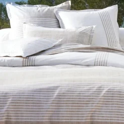 Becquet Linge de lit à rayures verticales et horizontales< Housse De Couette|Linge De Lit Fantaisie, Linge De Lit Brodé
