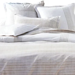 Becquet Linge de lit à rayures verticales et horizontales< Housse De Couette|Linge De Lit Fantaisie, Linge De Lit Brodé