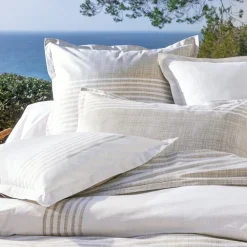 Becquet Linge de lit à rayures verticales et horizontales< Housse De Couette|Linge De Lit Fantaisie, Linge De Lit Brodé