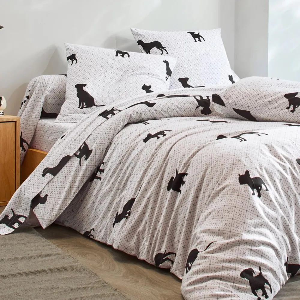 Becquet Linge de lit chiens - CRÉATION< Les Matières