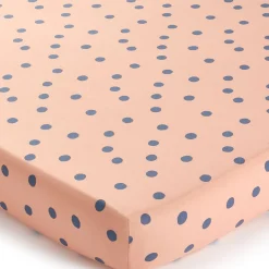 Becquet Linge de lit coton lavé pois et carreaux - CRÉATION< Housse De Couette