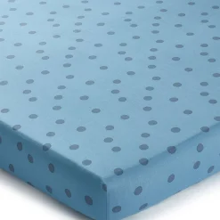 Becquet Linge de lit coton lavé pois et carreaux - CRÉATION<Enfant Univers Des Garçons|Univers Des Filles