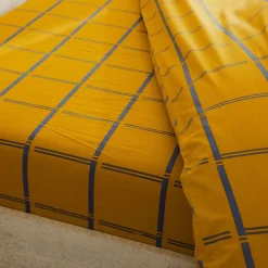 Becquet Linge de lit coton lavé pois et carreaux - CRÉATION<Enfant Univers Des Garçons|Univers Des Filles